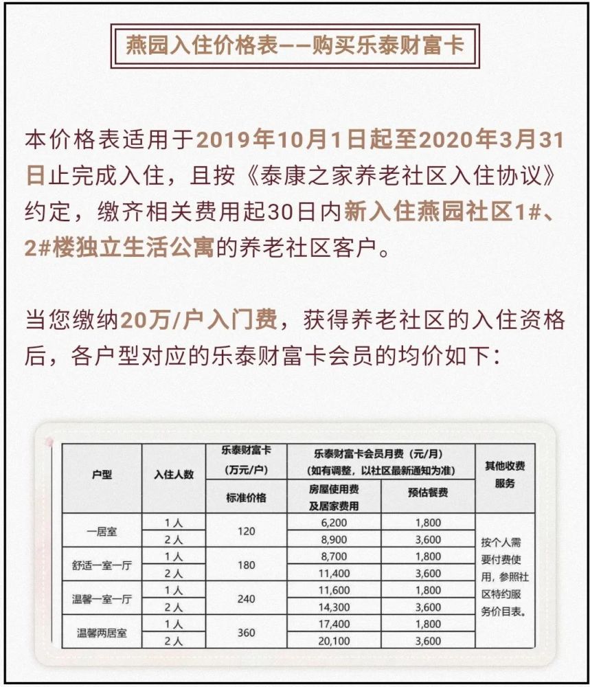 福州市老年养老公寓费用详解