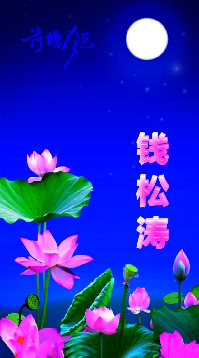 荷塘月色下的老年人养老生活之美