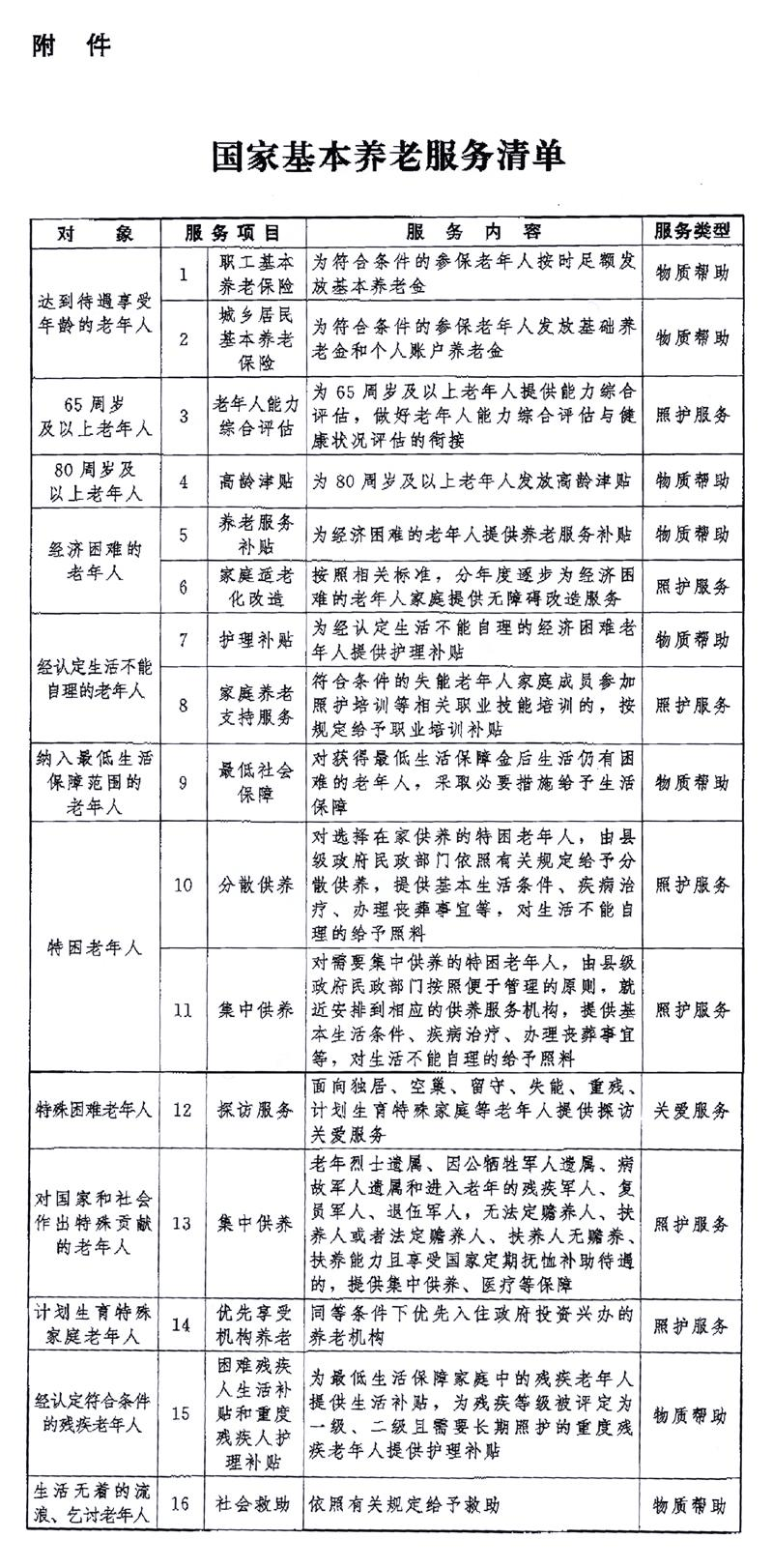 老年人养老照料工作计划