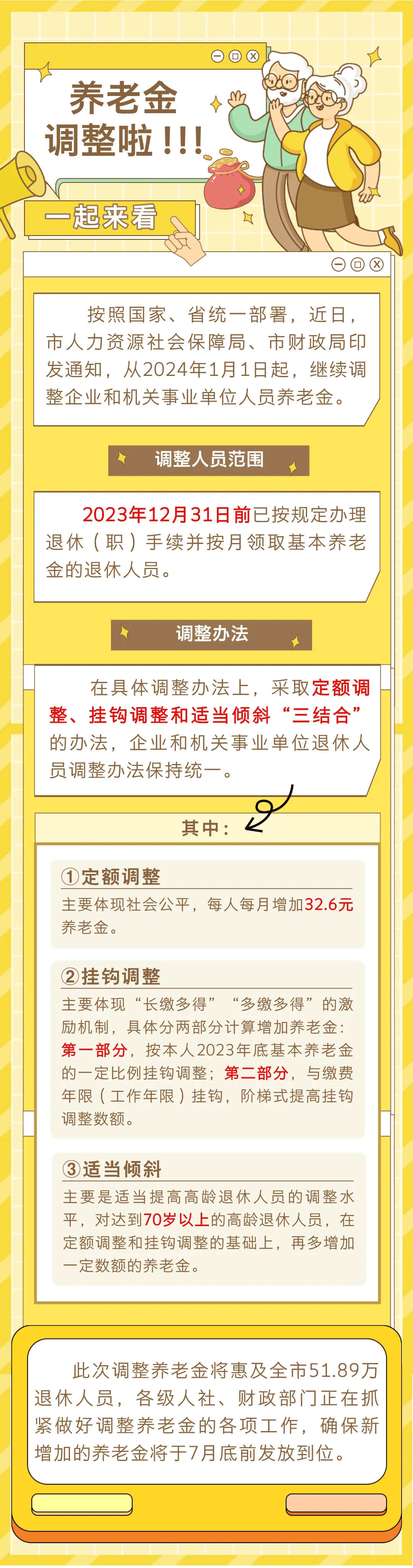 老年人养老金调整的研究与探讨，策略、影响及思考