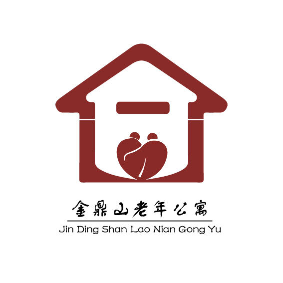 老年公寓Logo设计，上善养老之美的艺术展现
