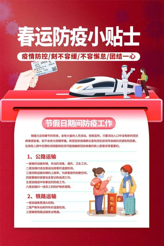 刚刚发布！2022年元旦春节出行最新防控要求→全面解析与指南