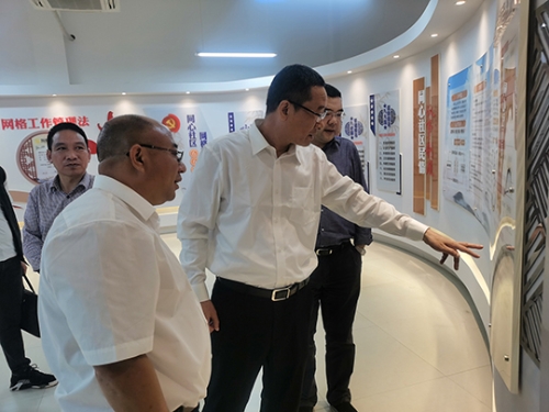 省民政厅副厅长孟超一行到总会进行调研指导