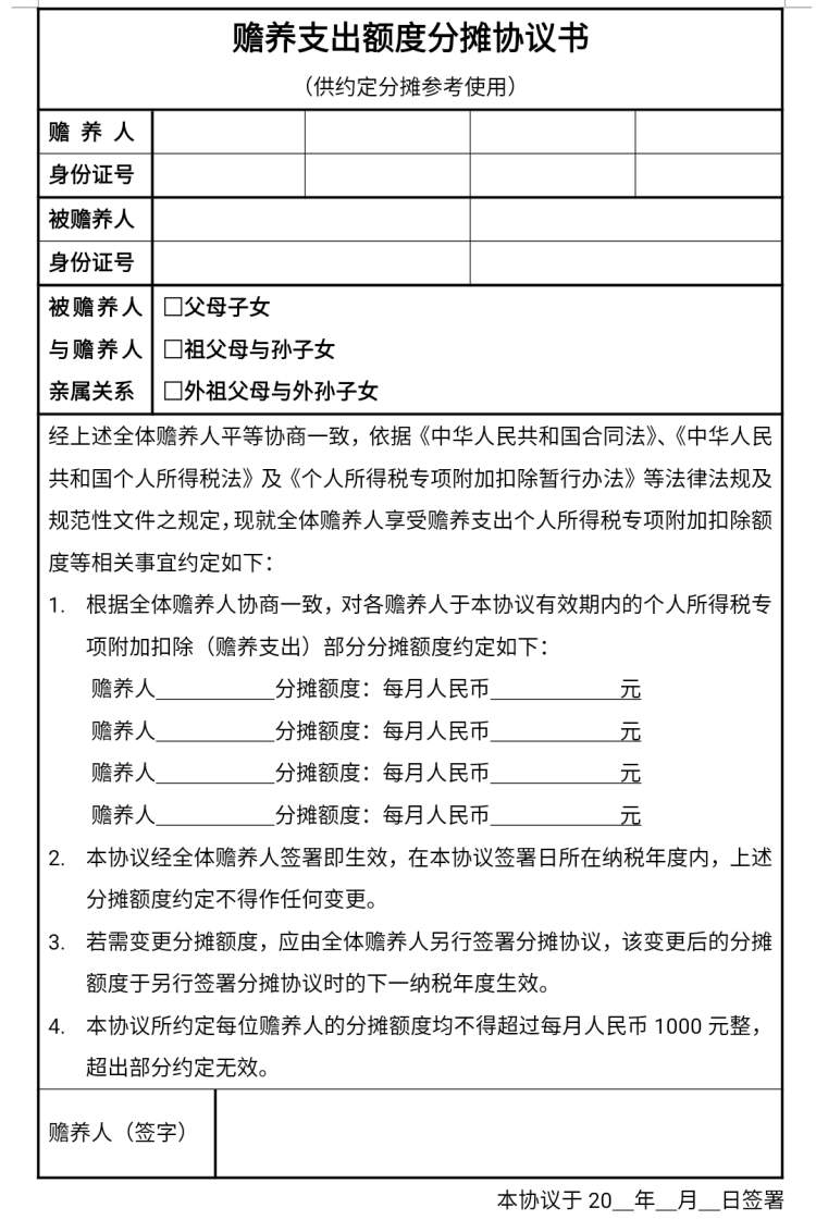 老年人搭伙养老协议书的重要性及其内容概述